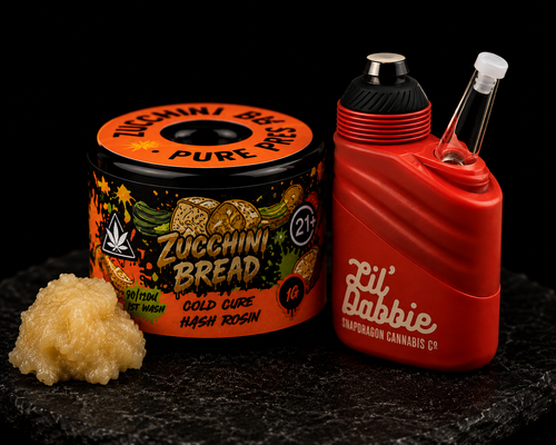 Pocket Sesh disposable dab rig and rosin bundle, Pure Canna Co