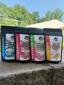 Strain-specific solventless rosin taffy, Pure Canna Co