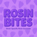 Grape Rosin Bites solventless rosin gummies, Pure Canna Co