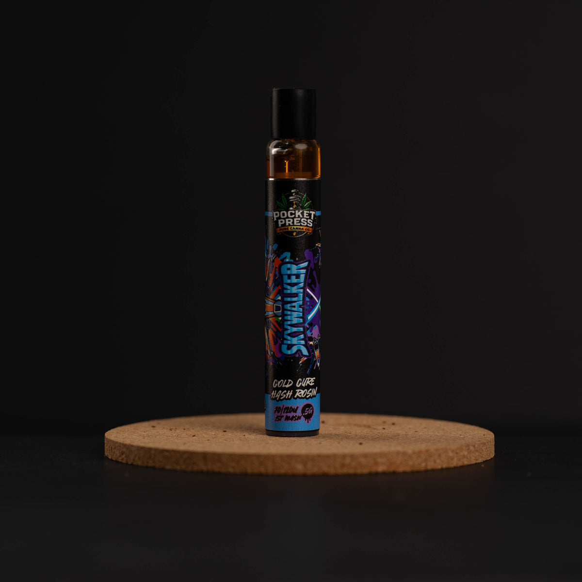 Pocket Press 0.5g solventless rosin disposable, Pure Canna Co