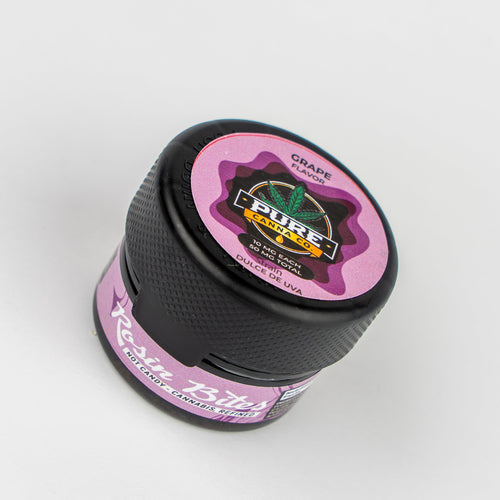Grape Rosin Bites solventless rosin gummies, Pure Canna Co