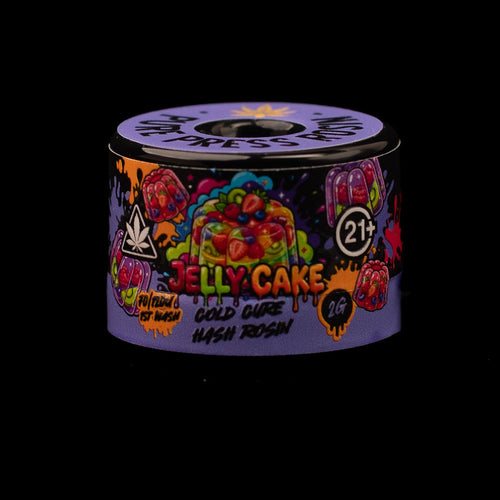 Jelly Cake cold-cure THCa rosin, Pure Canna Co